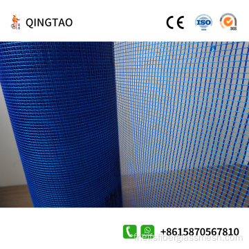 Tissu en filet bleu pour les murs intérieurs et extérieurs